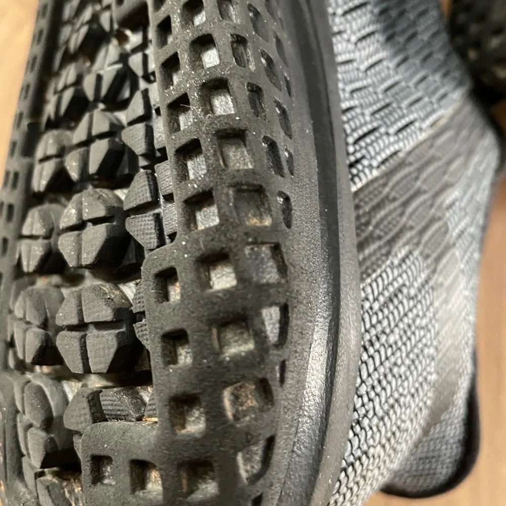 Reebok Black Mesh Lace Up Mens Sneakers Size 13 - Picture 6 of 11